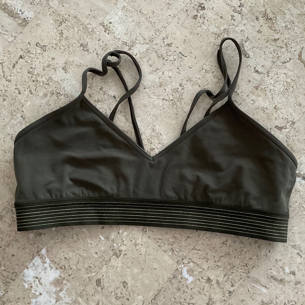 Lululemon athletica unlined energy sports bra size 6/8